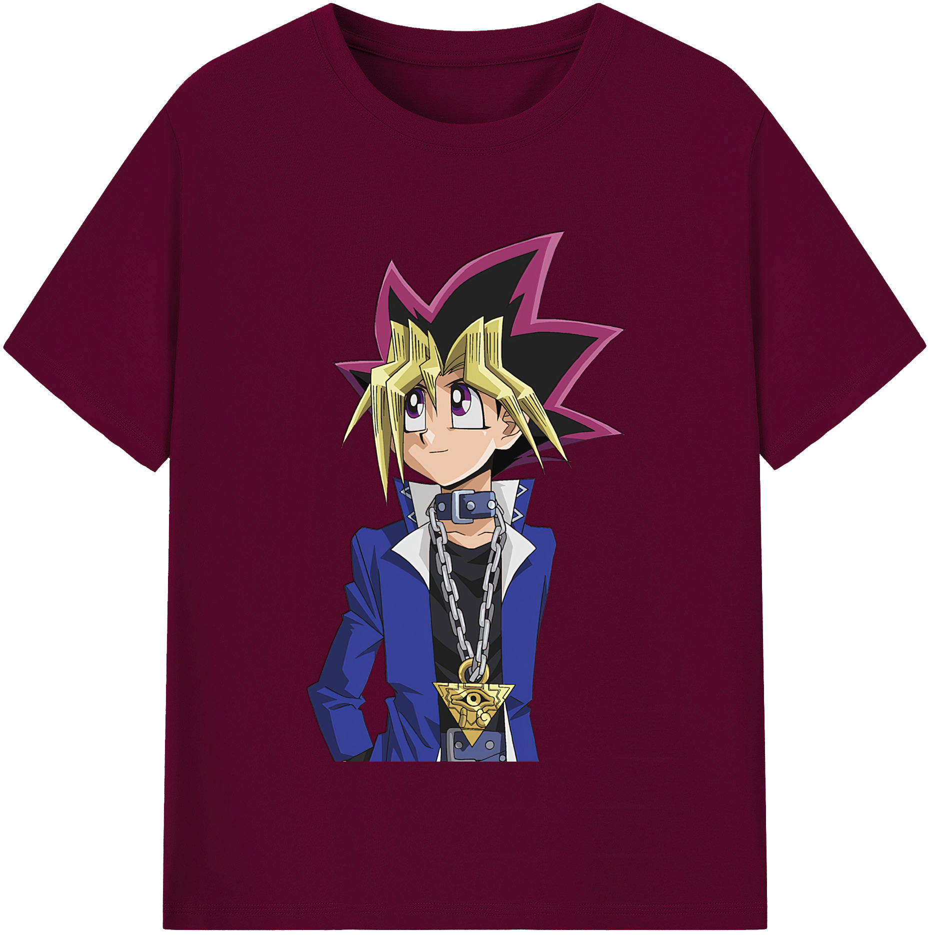 （画像用） 遊☆戯☆王 Yu-Gi-Oh! レディースカジュアルプリントTシャツ（綿100％）